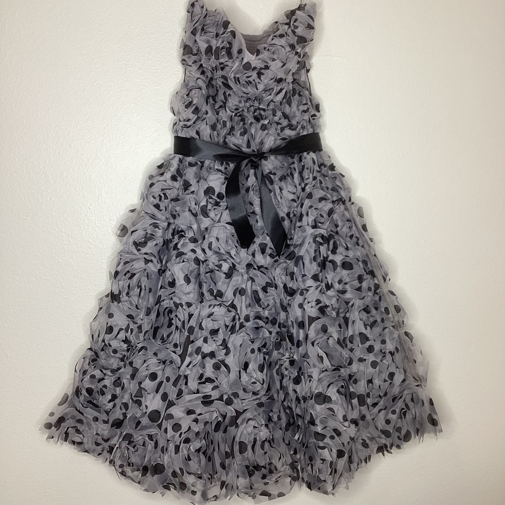 Anthropologie Geisha Designs Dress Tulle Strapless Sz 6 - Picture 3 of 9